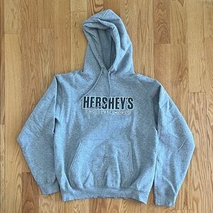 Gray Hoodie Hershey Park Chocolate Workd